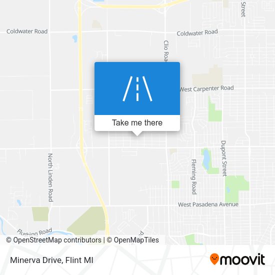 Mapa de Minerva Drive
