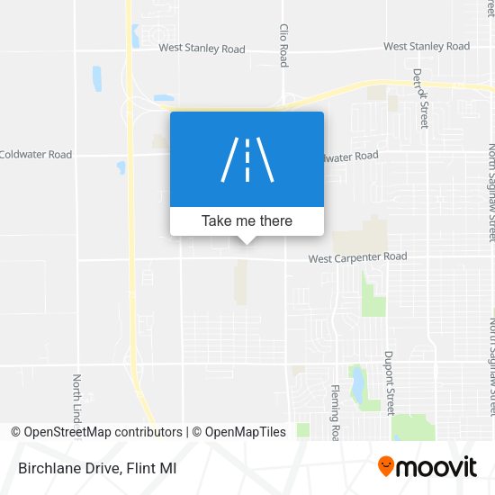 Mapa de Birchlane Drive
