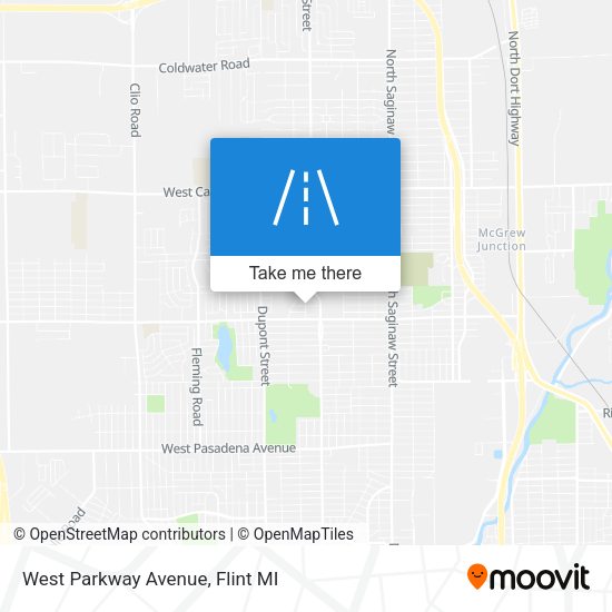 Mapa de West Parkway Avenue