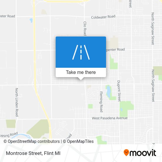 Mapa de Montrose Street
