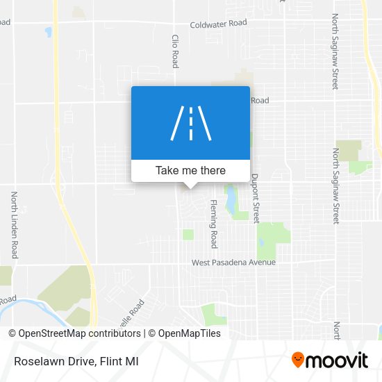 Mapa de Roselawn Drive