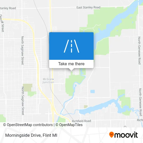 Morningside Drive map