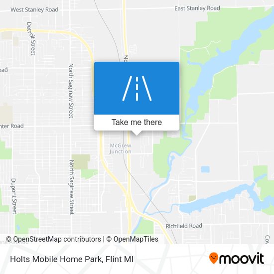Mapa de Holts Mobile Home Park