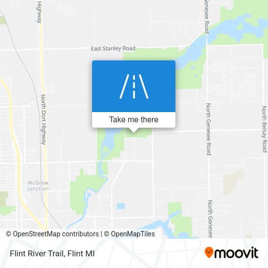 Mapa de Flint River Trail