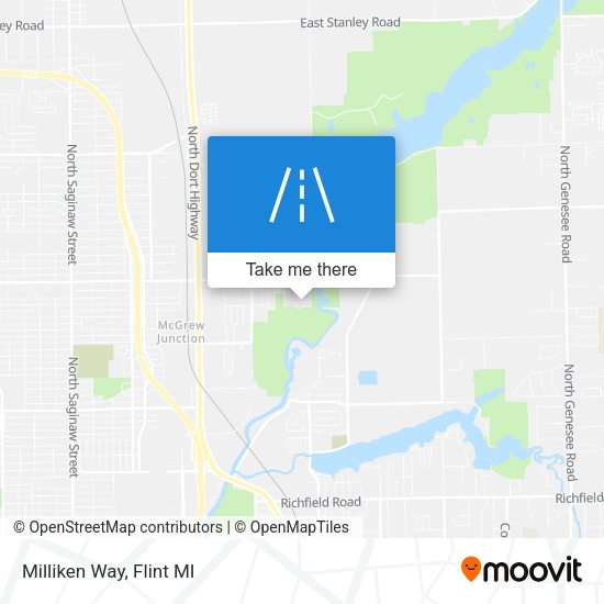 Mapa de Milliken Way