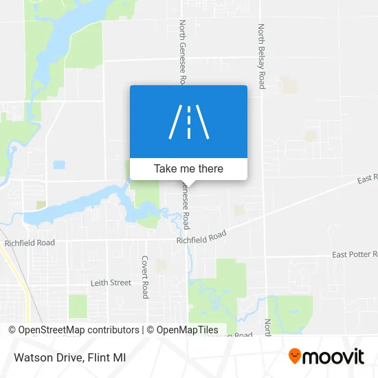 Watson Drive map