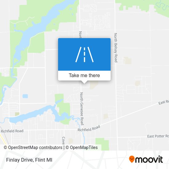 Mapa de Finlay Drive