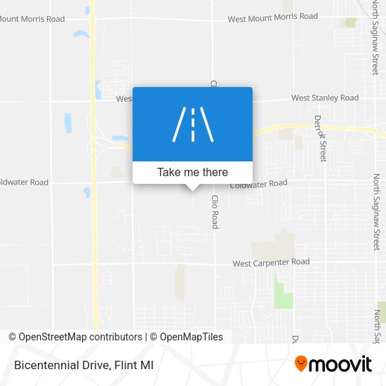 Mapa de Bicentennial Drive