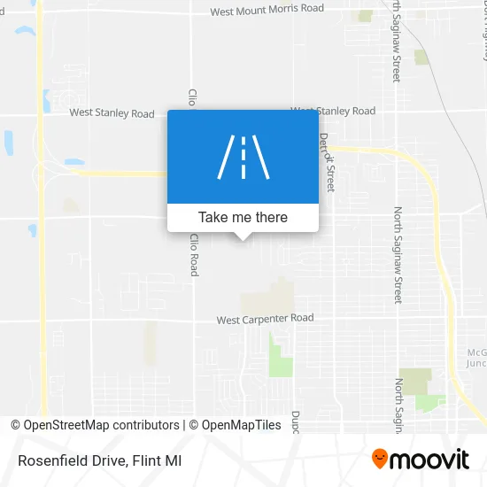 Rosenfield Drive map