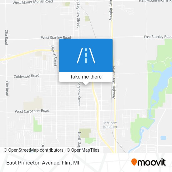Mapa de East Princeton Avenue