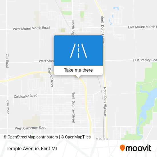 Mapa de Temple Avenue