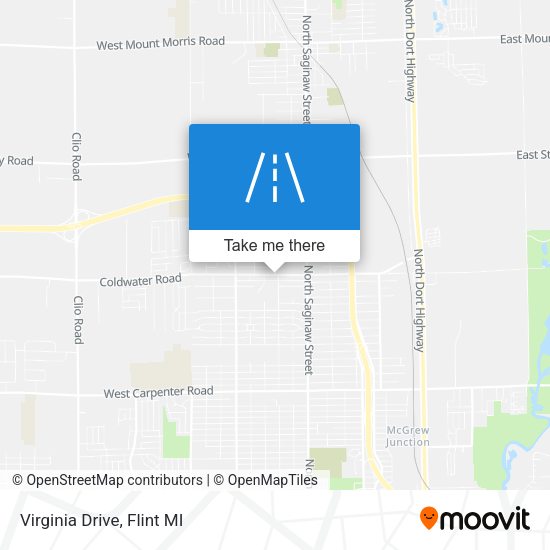 Mapa de Virginia Drive