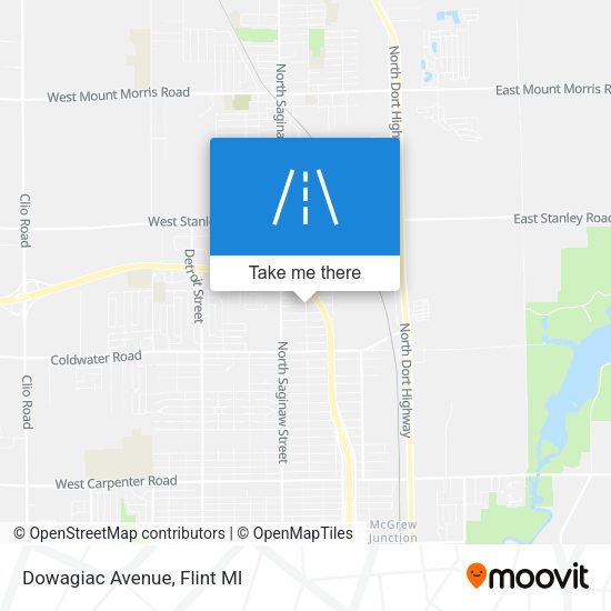 Mapa de Dowagiac Avenue
