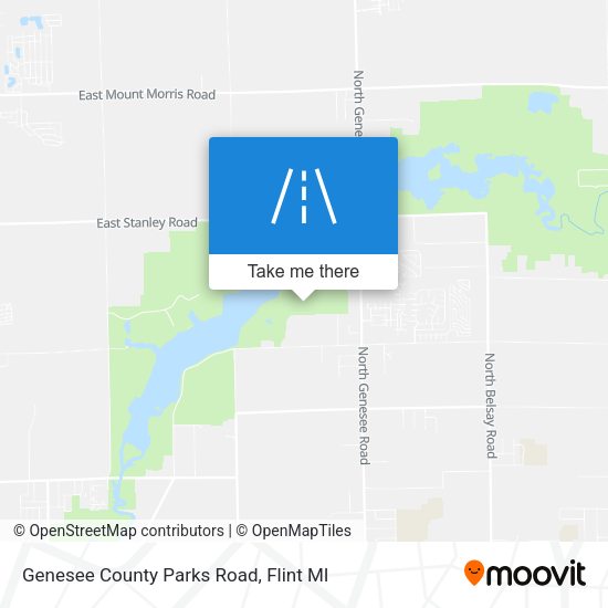 Genesee County Parks Road map