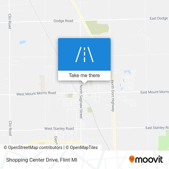 Shopping Center Drive map