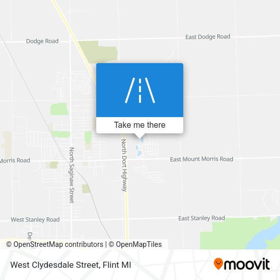 West Clydesdale Street map