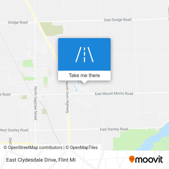 East Clydesdale Drive map