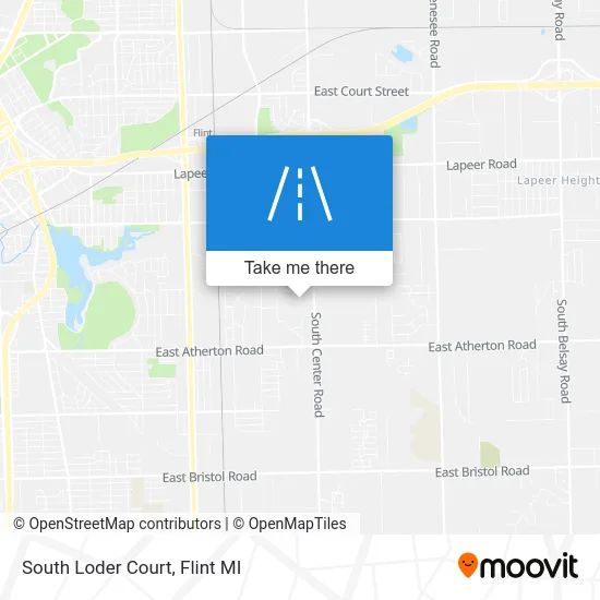 South Loder Court map