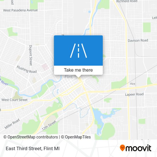 Mapa de East Third Street