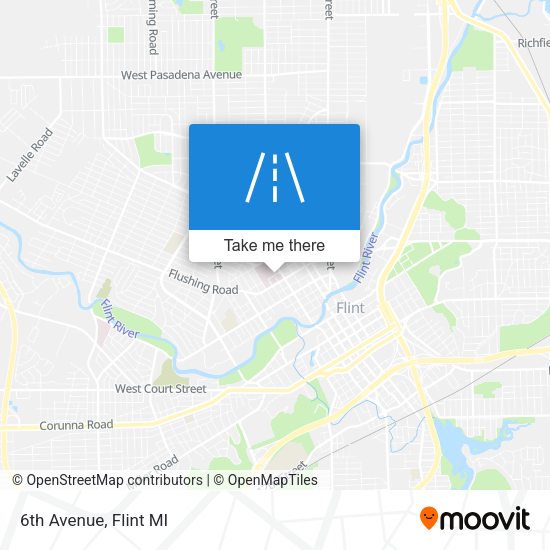 Mapa de 6th Avenue