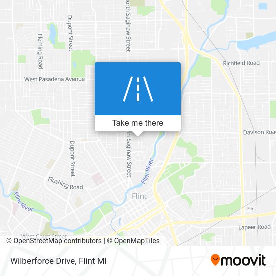 Mapa de Wilberforce Drive