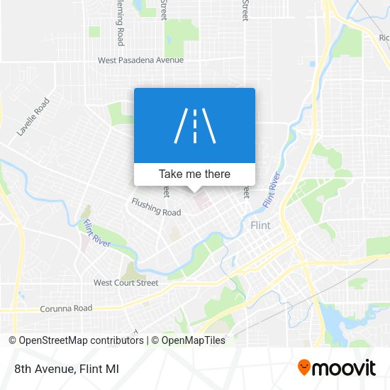 Mapa de 8th Avenue