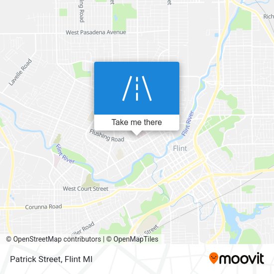 Mapa de Patrick Street
