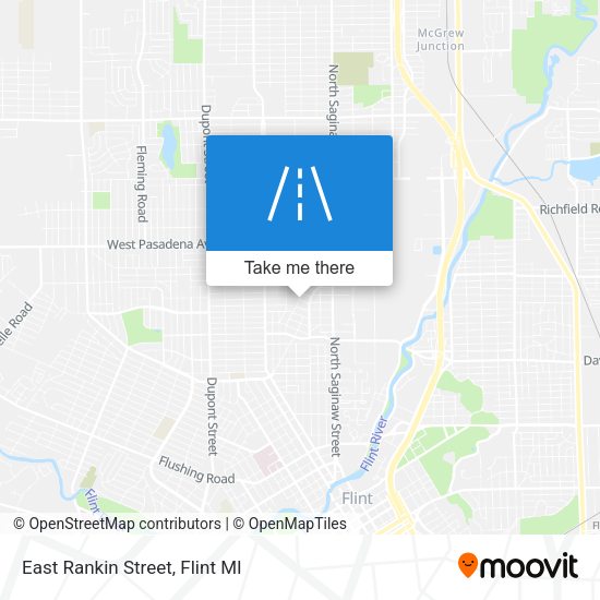 Mapa de East Rankin Street