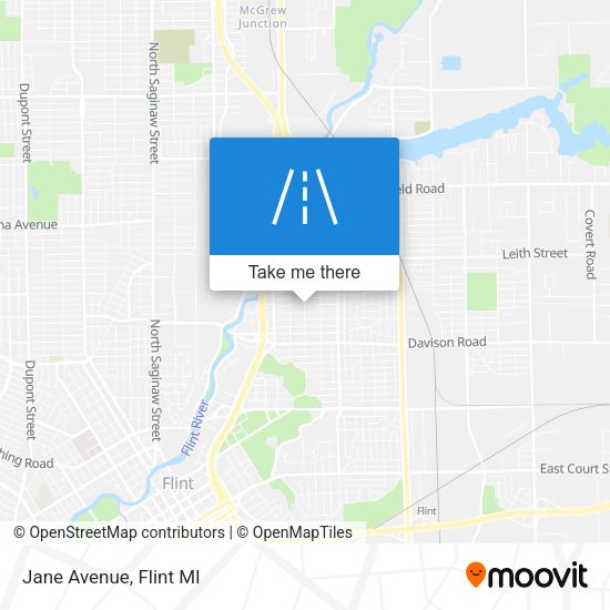 Mapa de Jane Avenue