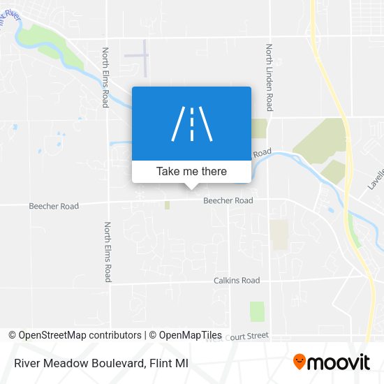 River Meadow Boulevard map