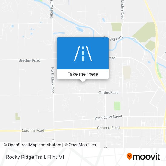 Mapa de Rocky Ridge Trail