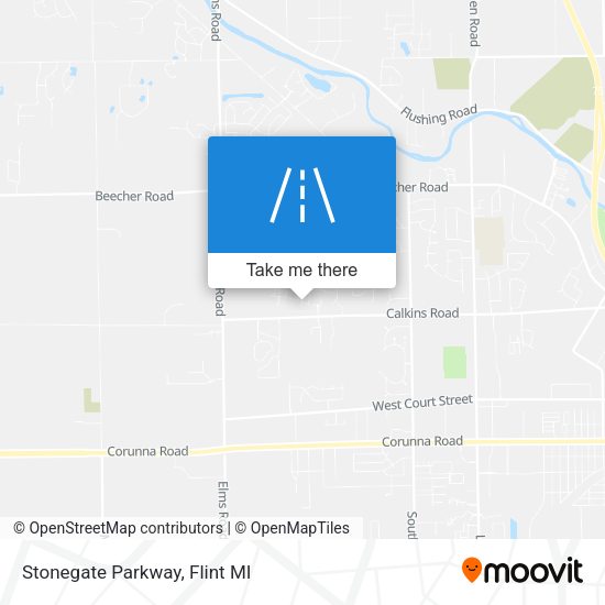 Mapa de Stonegate Parkway