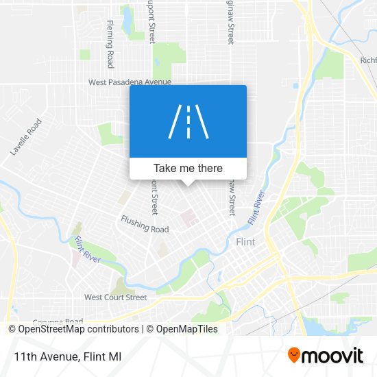 Mapa de 11th Avenue