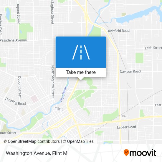 Mapa de Washington Avenue