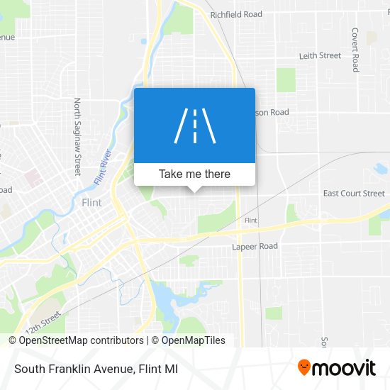 South Franklin Avenue map