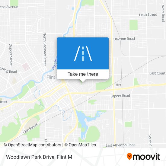 Mapa de Woodlawn Park Drive