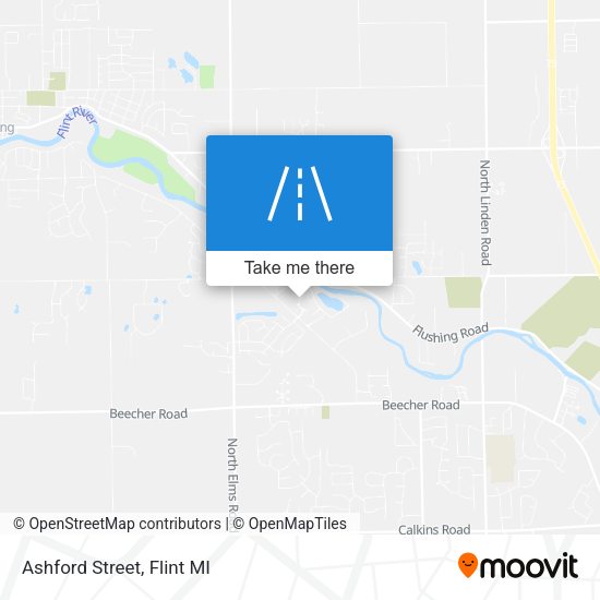 Mapa de Ashford Street