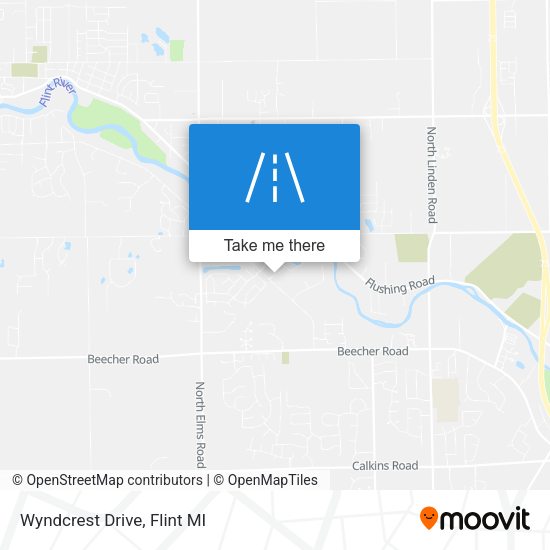 Wyndcrest Drive map