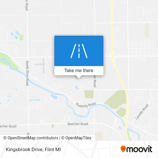 Kingsbrook Drive map