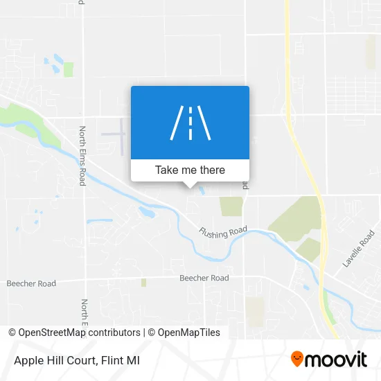 Apple Hill Court map