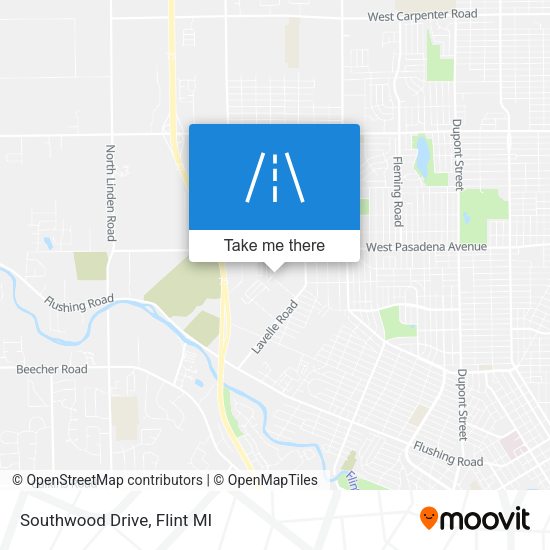 Mapa de Southwood Drive