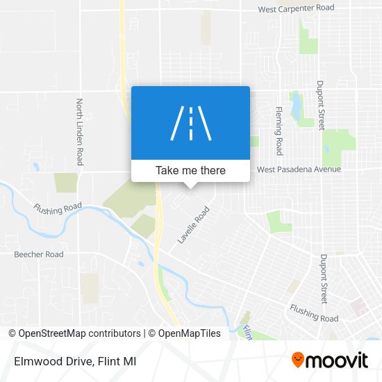 Mapa de Elmwood Drive