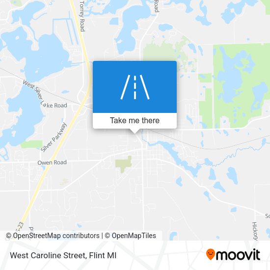 West Caroline Street map