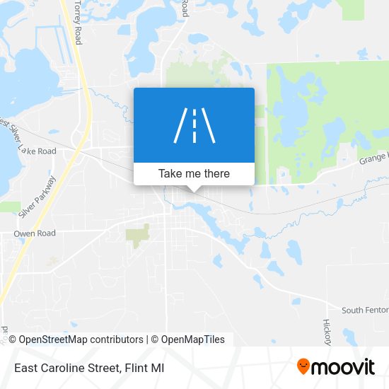 Mapa de East Caroline Street