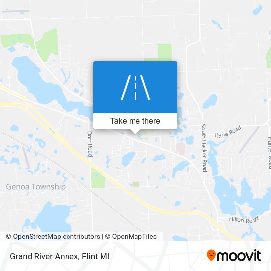 Mapa de Grand River Annex