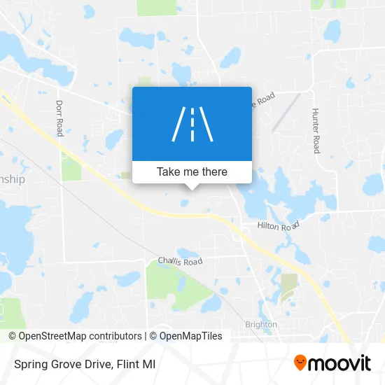 Spring Grove Drive map