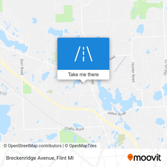 Mapa de Breckenridge Avenue