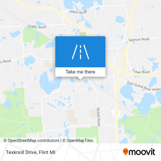 Mapa de Texknoll Drive