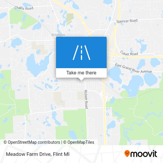 Mapa de Meadow Farm Drive