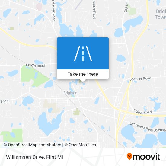 Mapa de Williamsen Drive